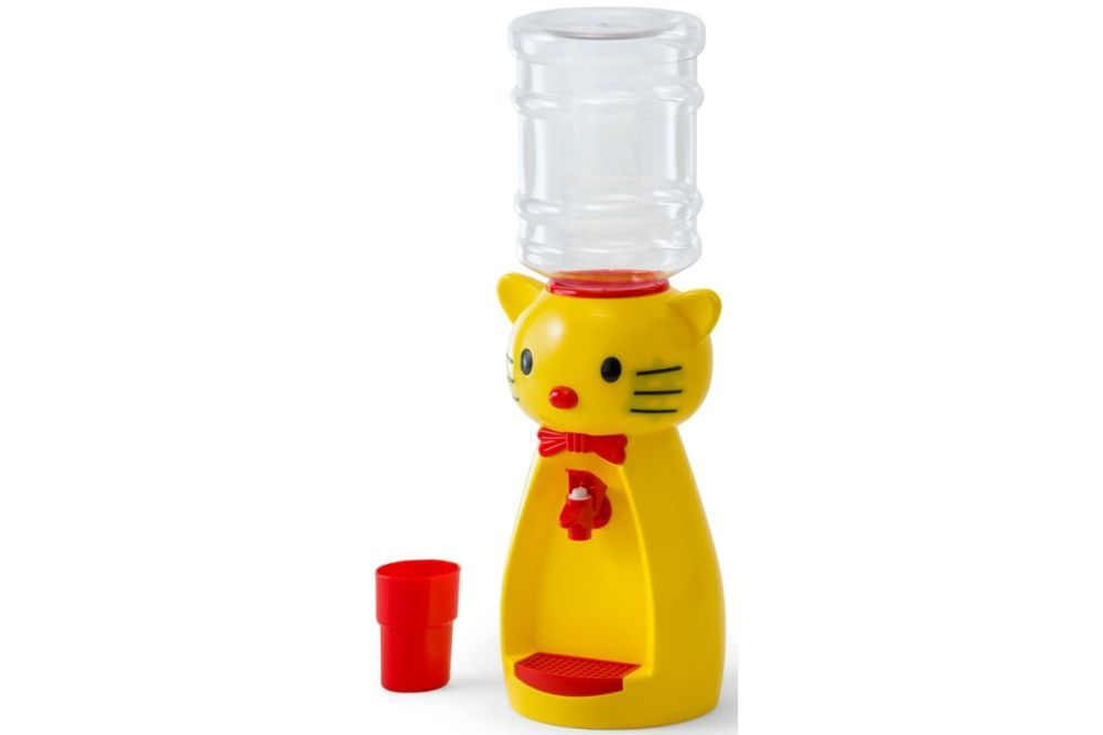 Кулер VATTEN kids Kitty Yellow со стаканчиком 4919